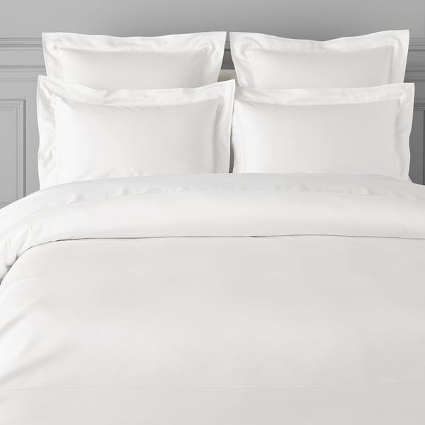 White bed sheets and pillows